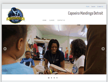 Tablet Screenshot of capoeiradetroit.org